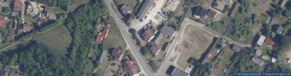 Zdjęcie satelitarne Gmina Oksa