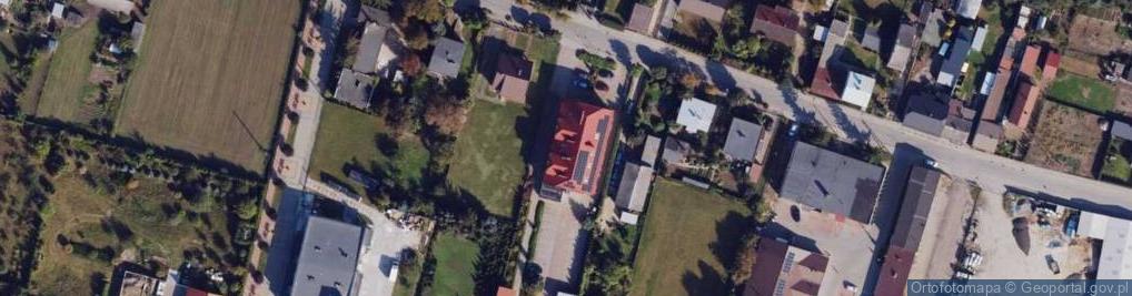 Zdjęcie satelitarne Gmina Osięciny