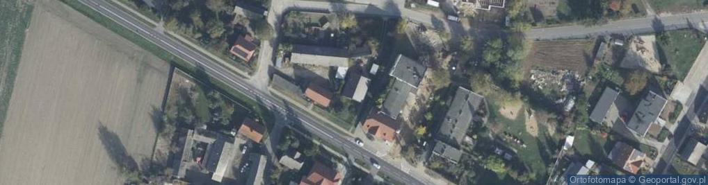 Zdjęcie satelitarne Gmina Ostroróg