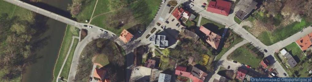 Zdjęcie satelitarne Gmina Oświęcim