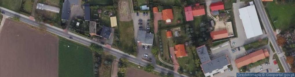 Zdjęcie satelitarne Gmina Papowo Biskupie