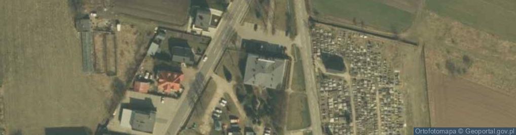 Zdjęcie satelitarne Gmina Parzęczew