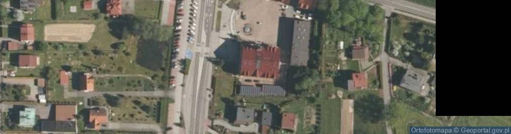 Zdjęcie satelitarne Gmina Pawłowice