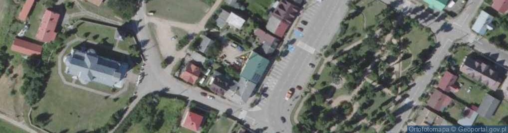 Zdjęcie satelitarne Gmina Przerośl