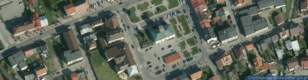Zdjęcie satelitarne Gmina Sędziszów Małopolski