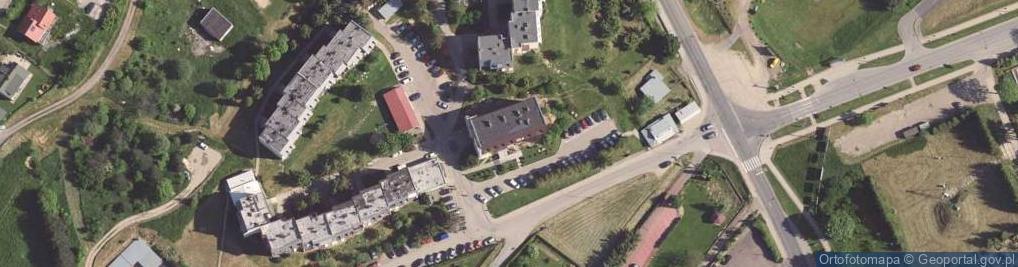 Zdjęcie satelitarne Gmina Solina