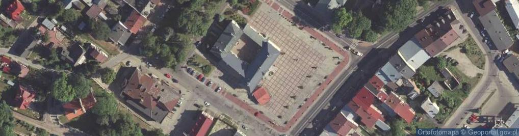 Zdjęcie satelitarne Gmina Szczebrzeszyn