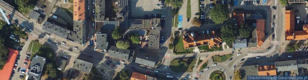 Zdjęcie satelitarne Gmina Tczew