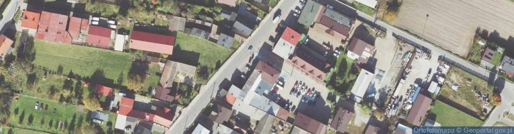 Zdjęcie satelitarne Gmina Trzcinica