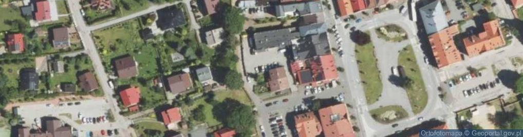 Zdjęcie satelitarne Gmina Zator