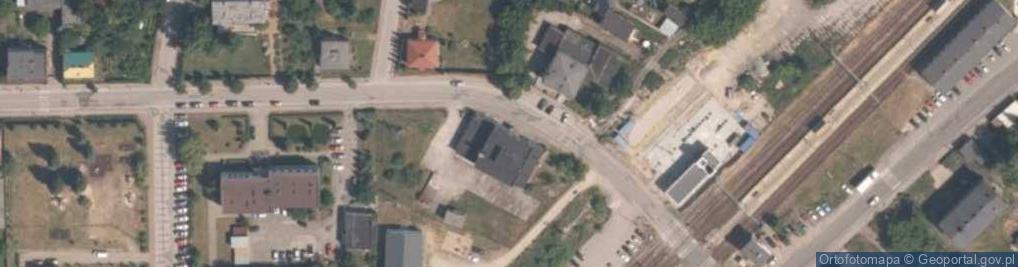Zdjęcie satelitarne Gminna OSP w Gorzkowicach