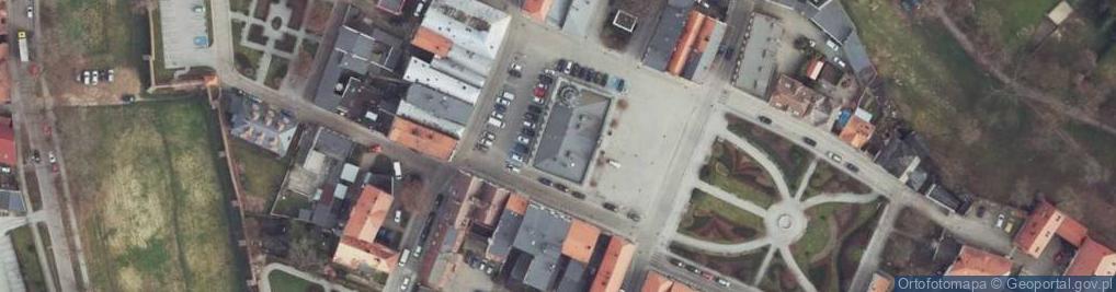 Zdjęcie satelitarne Gminna SP Wodna Wschowa Odz Siedlnica Wschowa