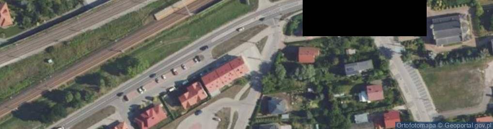 Zdjęcie satelitarne Gminna Spółdzielnia Samopomoc Chłopska Baranów