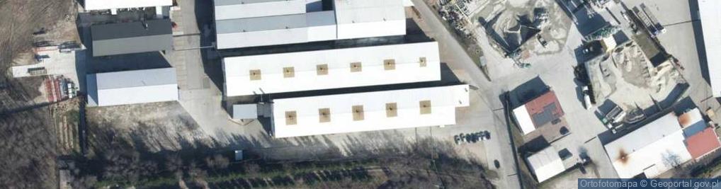 Zdjęcie satelitarne Gminna Spółdzielnia Samopomoc Chłopska w Dąbrowie Tarnowskiej [ w Likwidacji