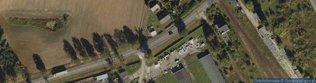 Zdjęcie satelitarne Gminna Spółdzielnia Samopomoc Chłopska w Gardei