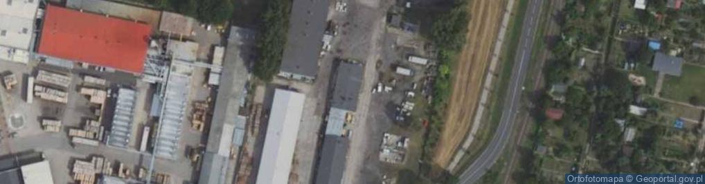 Zdjęcie satelitarne Gminna Spółdzielnia Samopomoc Chłopska w Grodzisku Wlkp