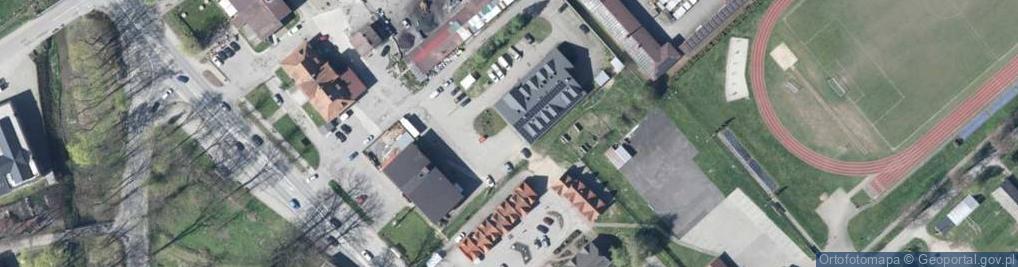 Zdjęcie satelitarne Gminna Spółdzielnia Samopomoc Chłopska w Nawojowej