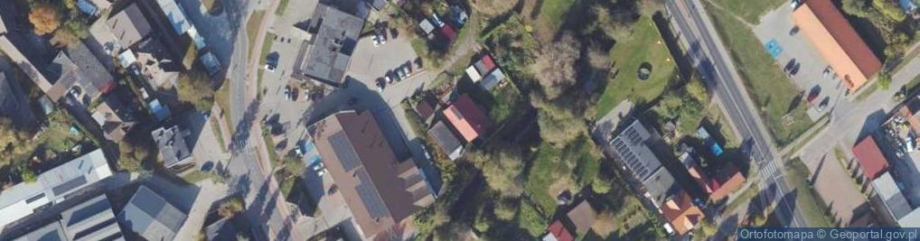 Zdjęcie satelitarne Gminna Spółdzielnia Samopomoc Chłopska w Okonku