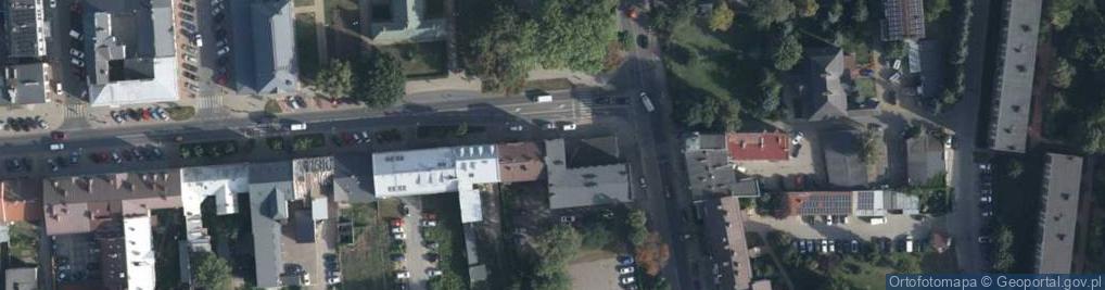 Zdjęcie satelitarne Gminna Spółdzielnia Samopomoc Chłopska w Siedlcach