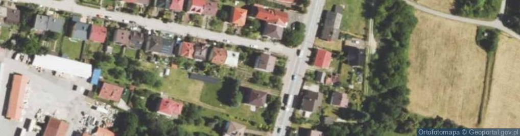 Zdjęcie satelitarne Gminna Spółdzielnia Samopomoc Chłopska w Trzebini