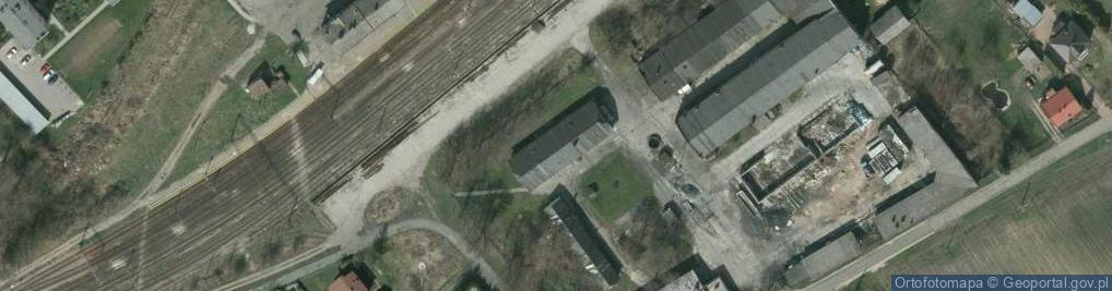 Zdjęcie satelitarne Gminna Spółdzielnia Samopomoc Chłopska w Żurawicy