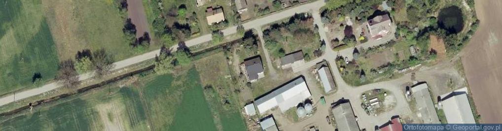 Zdjęcie satelitarne Gminna Spółka Wodna Bogdaniec z S w Jeninie