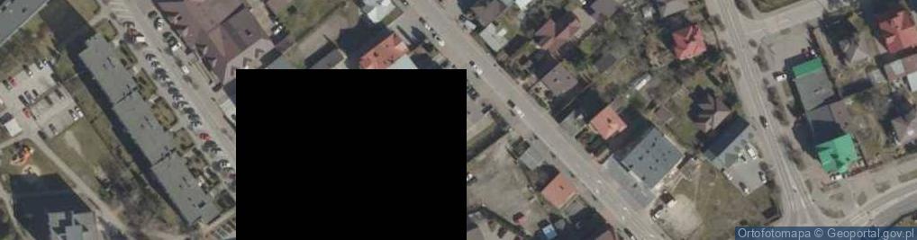 Zdjęcie satelitarne Gminna Spółka Wodna Brok w Wysokiem Mazowieckiem