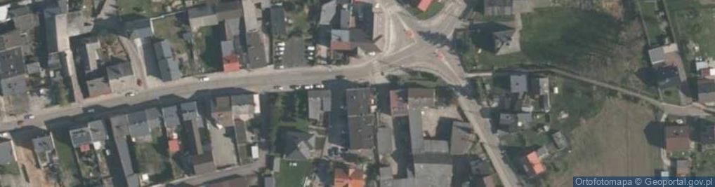 Zdjęcie satelitarne Gminna Spółka Wodna Krzanowice