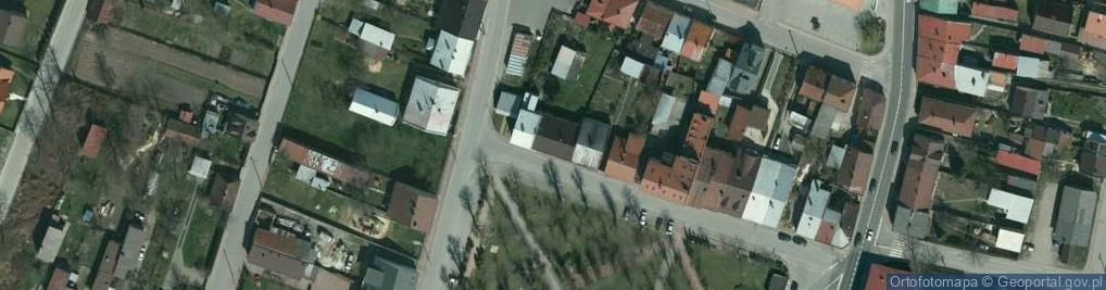 Zdjęcie satelitarne Gminna Spółka Wodna Sokołów Małopolski