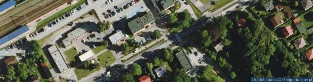 Zdjęcie satelitarne Gminna Spółka Wodna w Jaktorowie