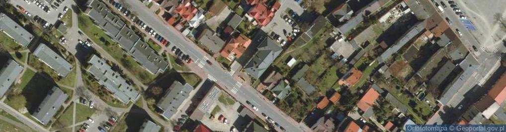 Zdjęcie satelitarne Gminna Spółka Wodna w Łowiczu