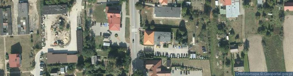 Zdjęcie satelitarne Gminna Spółka Wodna w Osiu