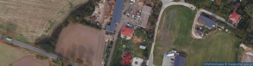 Zdjęcie satelitarne Gminna Spółka Wodna w Papowie Biskupim