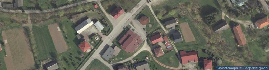 Zdjęcie satelitarne Gminne Centrum Kultury i Promocji w Drwini z Siedzibą w Grobli