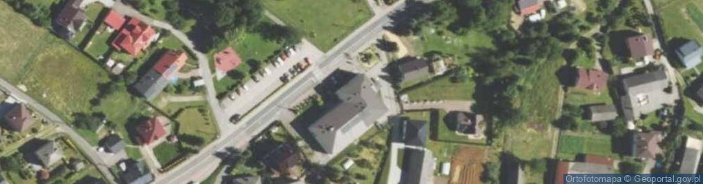 Zdjęcie satelitarne Gminne Centrum Kultury w Polance Wielkiej