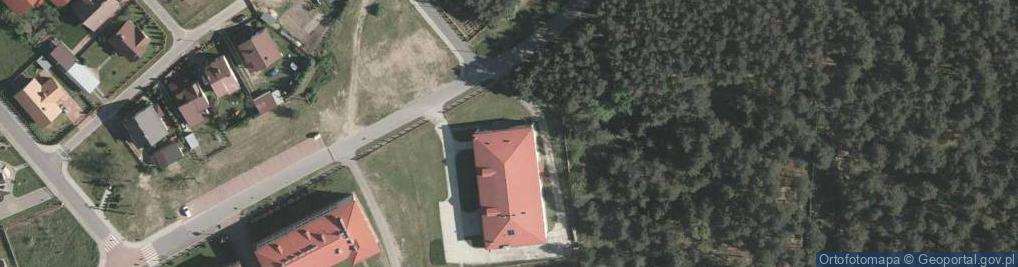 Zdjęcie satelitarne Gminne Centrum Kultury w Ulanowie
