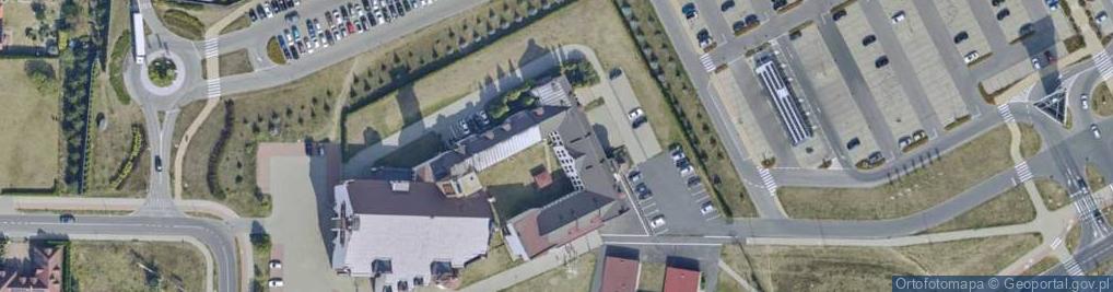 Zdjęcie satelitarne Gminne Gimnazjum w Inowrocławiu