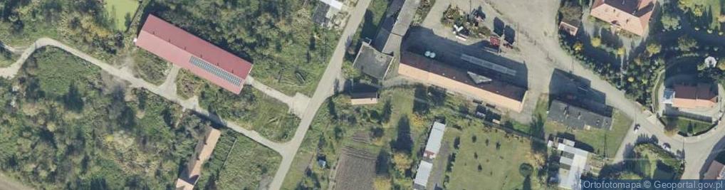 Zdjęcie satelitarne Gminne Przedsiębiorstwo Rolno Usługowe Kom Rol