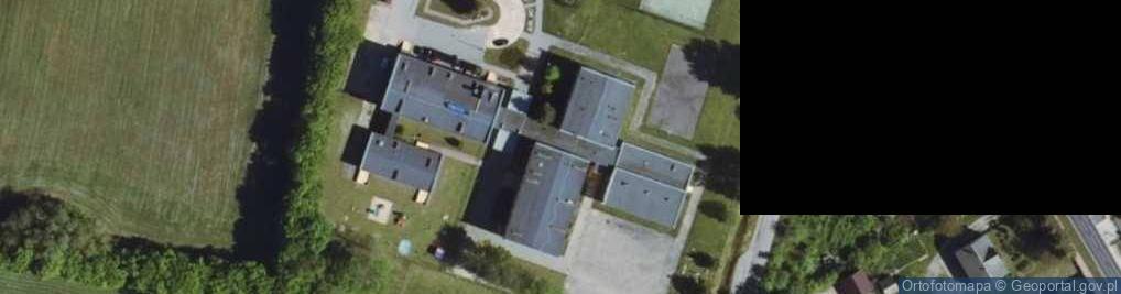 Zdjęcie satelitarne Gminne Przedszkole w Gołyminie Ośrodku