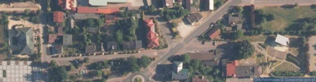 Zdjęcie satelitarne Gminny Dom Kultury w Żelechlinku