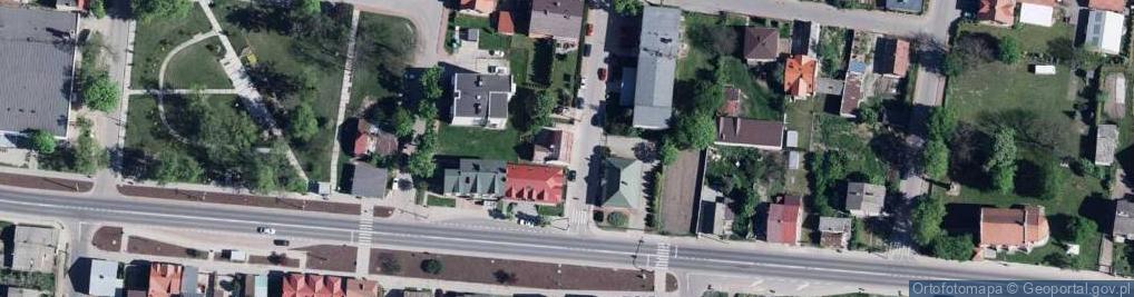 Zdjęcie satelitarne Gminny Dom Kultury