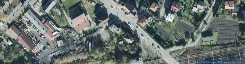 Zdjęcie satelitarne Gminny Ośrodek Kultury w Chybiu