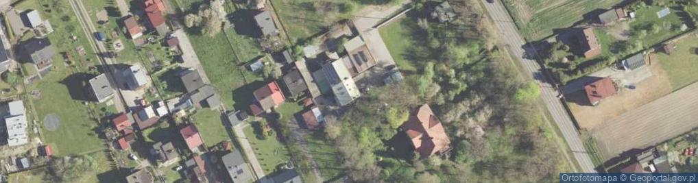 Zdjęcie satelitarne Gminny Ośrodek Kultury w Gierałtowicach