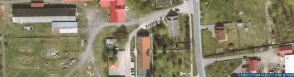 Zdjęcie satelitarne Gminny Ośrodek Kultury w Gierzwałdzie