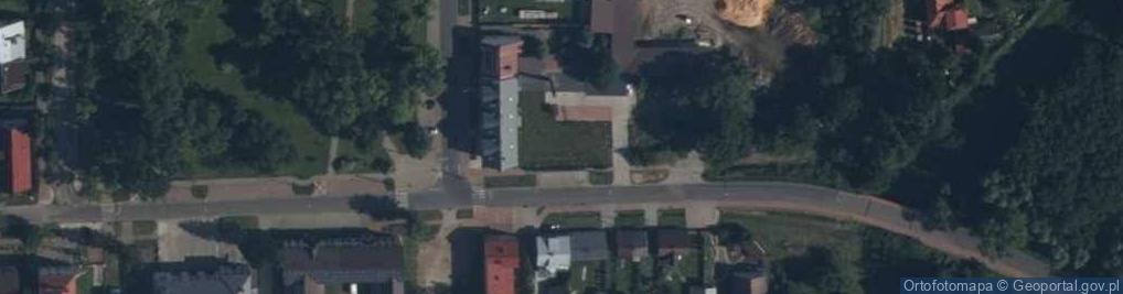 Zdjęcie satelitarne Gminny Ośrodek Kultury w Jadowie