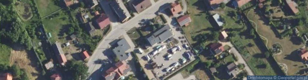 Zdjęcie satelitarne Gminny Ośrodek Kultury w Kalinowie