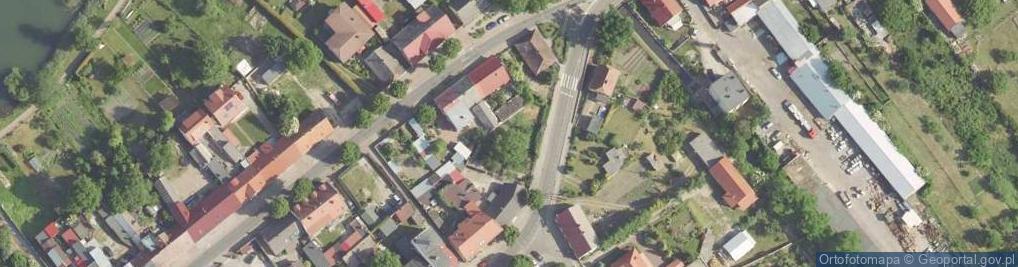 Zdjęcie satelitarne Gminny Ośrodek Kultury w Lubniewicach