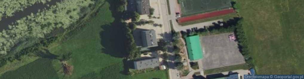 Zdjęcie satelitarne Gminny Ośrodek Kultury w Turośni Kościelnej