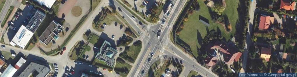 Zdjęcie satelitarne Gminny Ośrodek Kultury