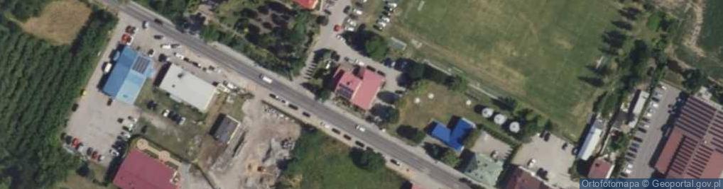 Zdjęcie satelitarne Gminny Ośrodek Kultury